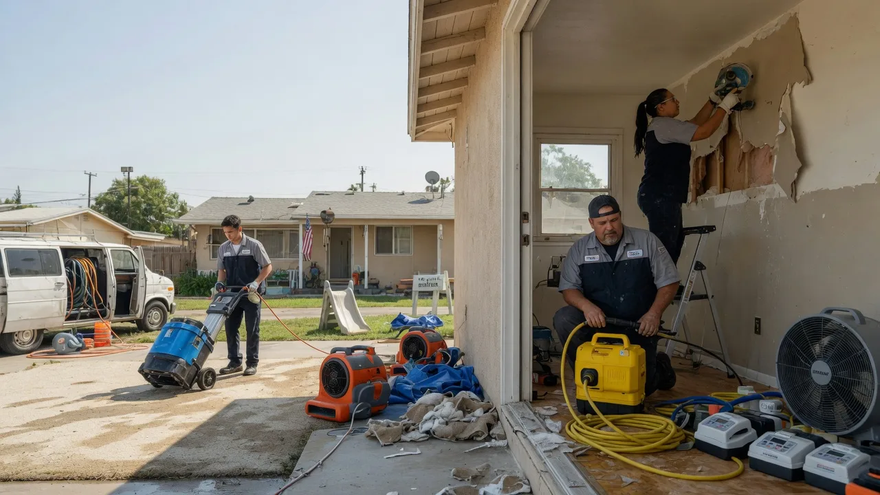Water Damage Restoration in Mooreland, OK near me